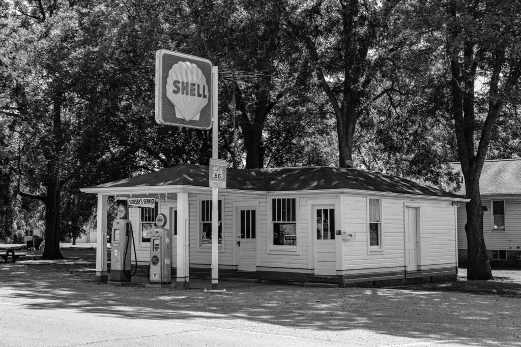 Route 66’s Soulsby Shell Station: Still Standing in Mount Olive, IL