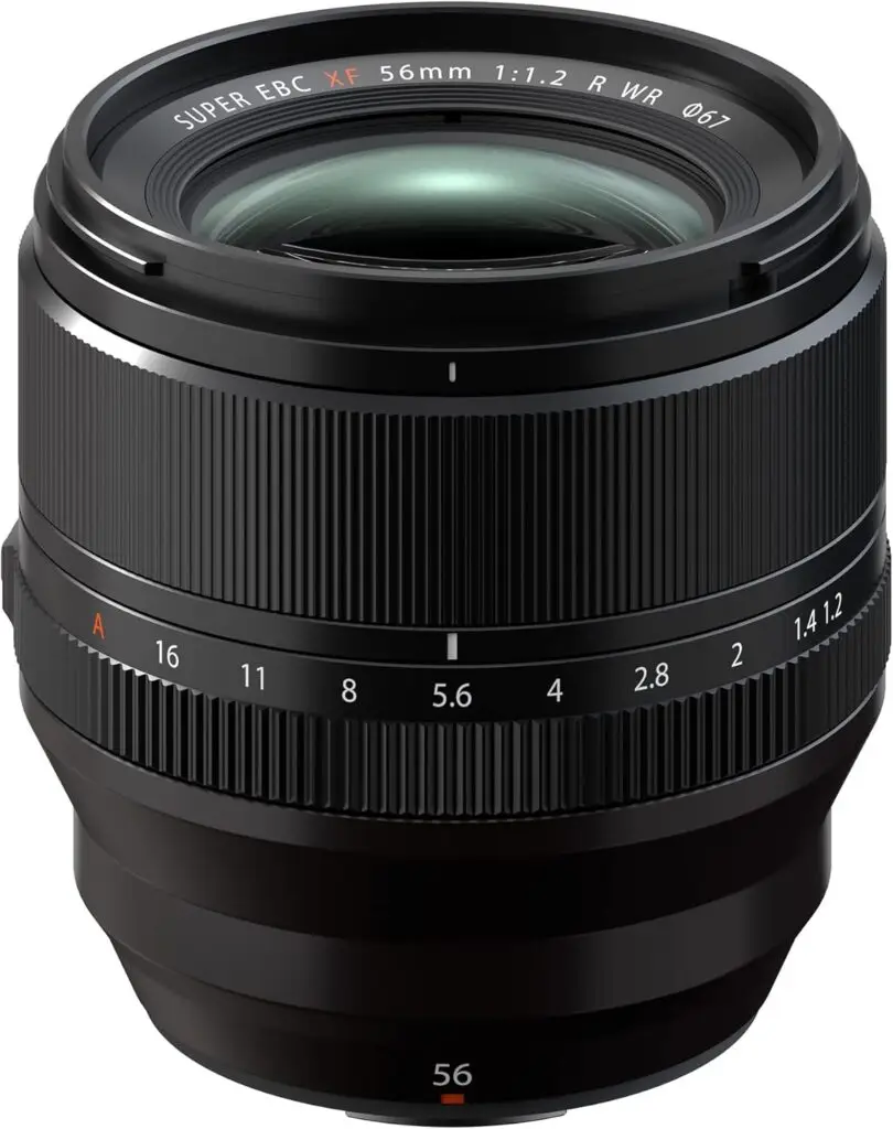 The gear list – Fujinon 56mm f/1.2 WR prime lens for Fujifilm cameras